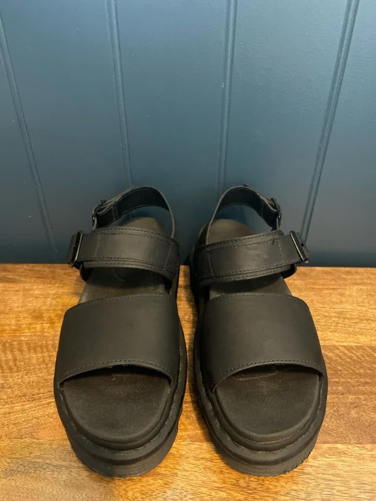 Women’s Dr Martens Voss Chunky Sole Sandals In Black - UK 5 - 3087