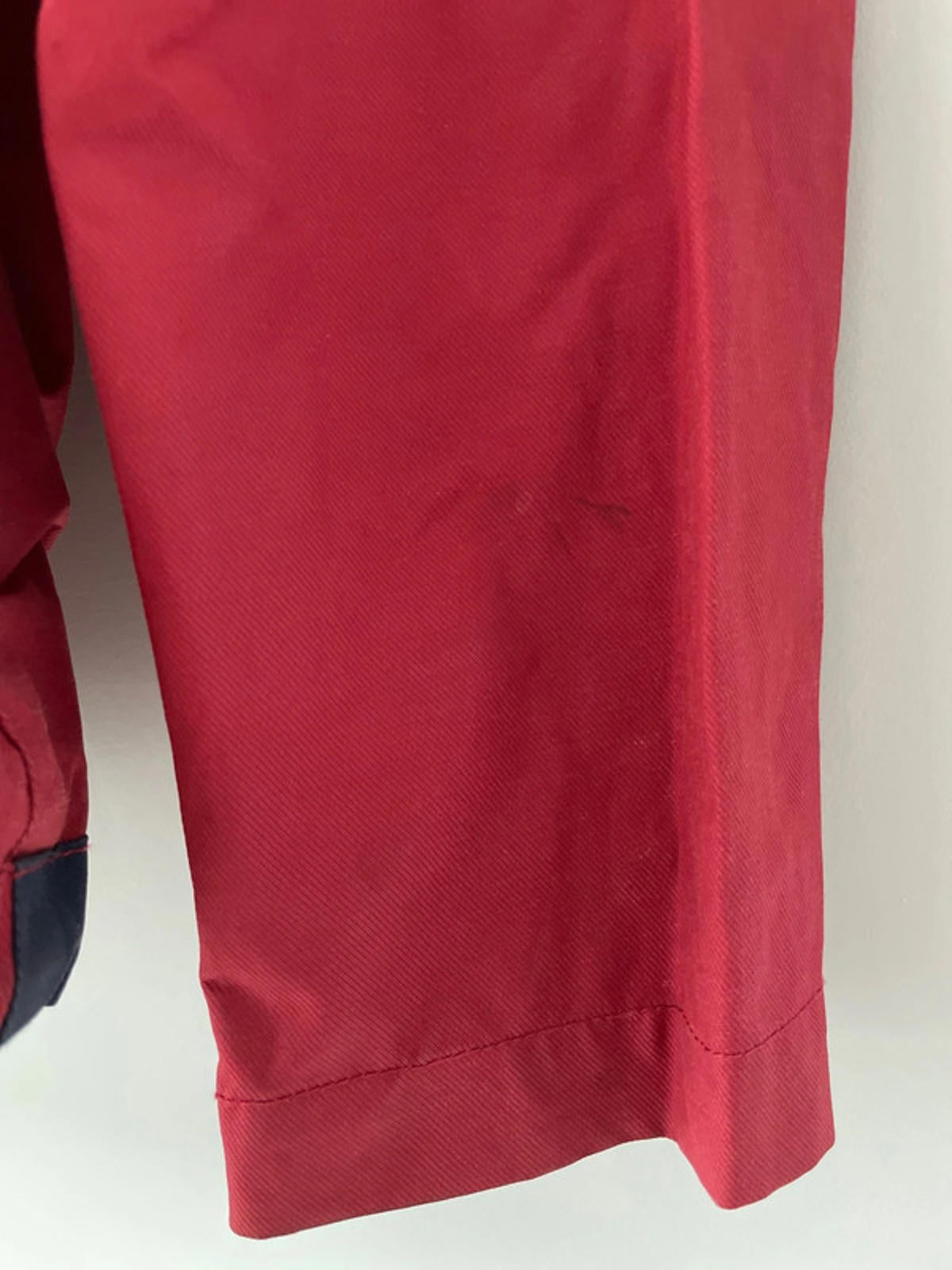 Men’s Pretty Green Hooded Parka Jacket Coat In Red - Medium - 2272