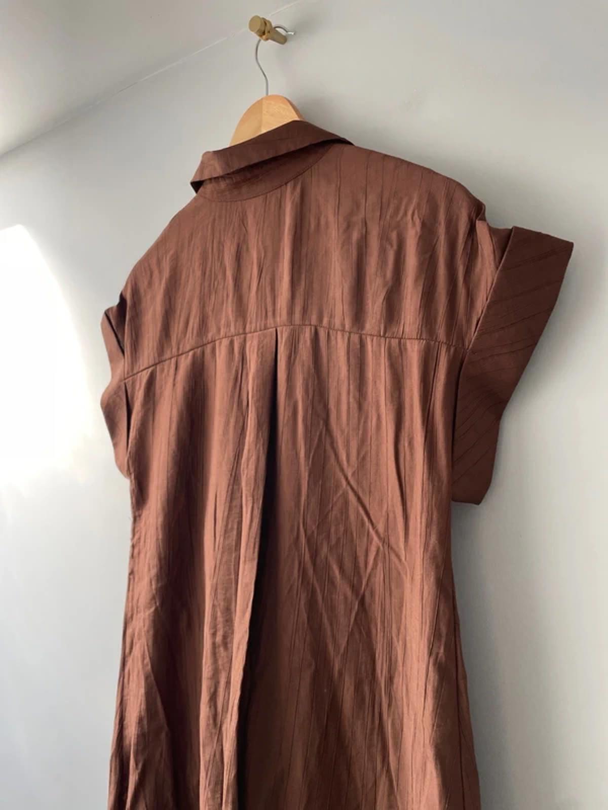 Women’s Mango Tied Bow A Line Dress in Brown - XSmall - 3069