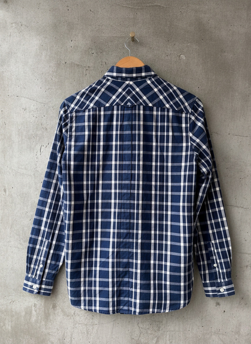 Men’s Fred Perry Check Oxford Shirt With Chest Pocket - Small - 0884