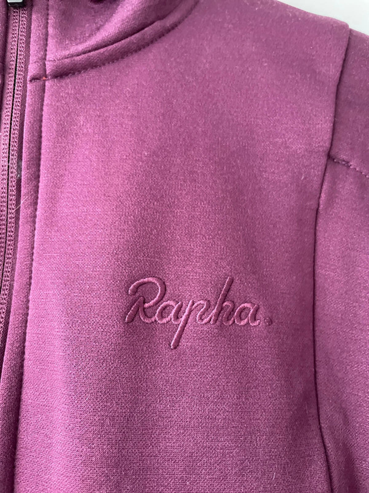 Men’s Rapha Long Sleeve Winter Cycling Jersey Merino Wool in Purple - XSmall- 2096