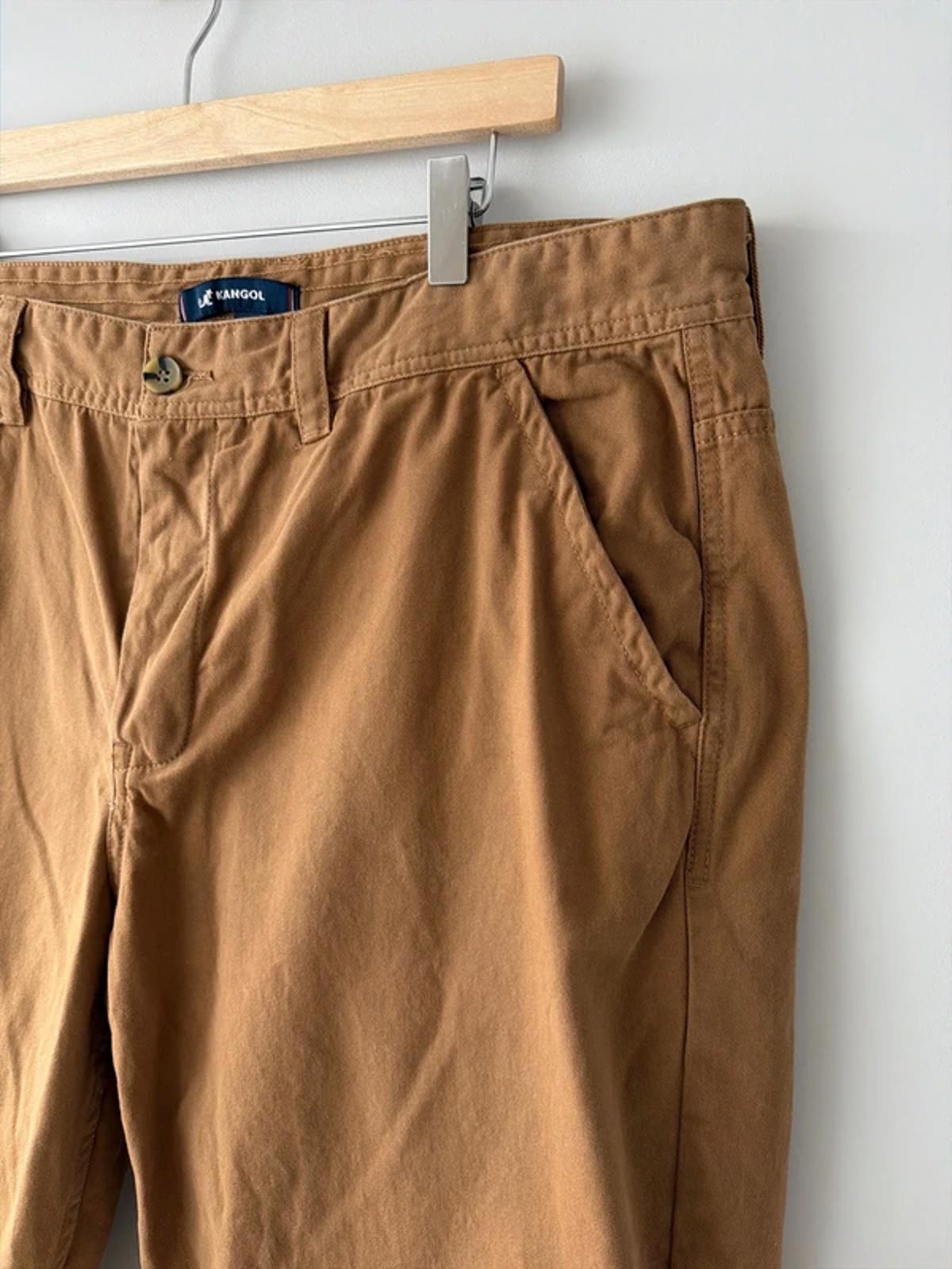 Men’s Kangol Vintage Classic Chino Shorts in Brown - W40 - 3253