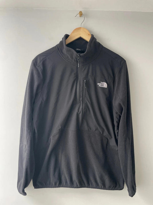 Men’s The North Face Glacier Pro 1/4 Zip Fleece Top In Black - Large - 2042