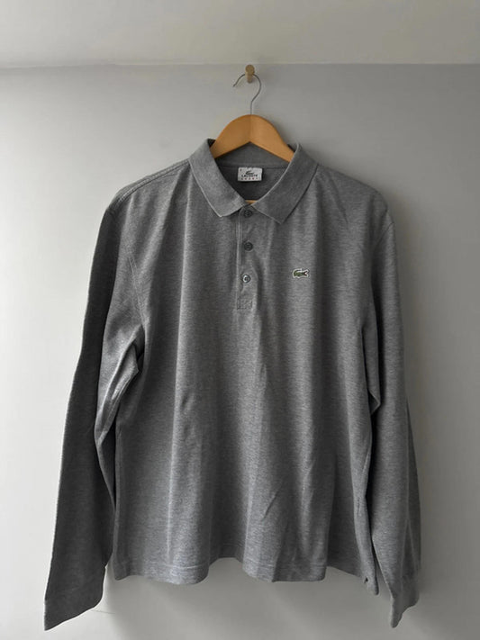 Men’s Lacoste Premium Long Sleeve Polo Top - XLarge - 0626