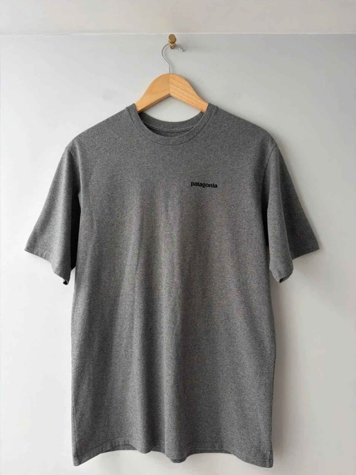 Men’s Patagonia Crew Neck Printed T-shirt In Grey - Small - 3382