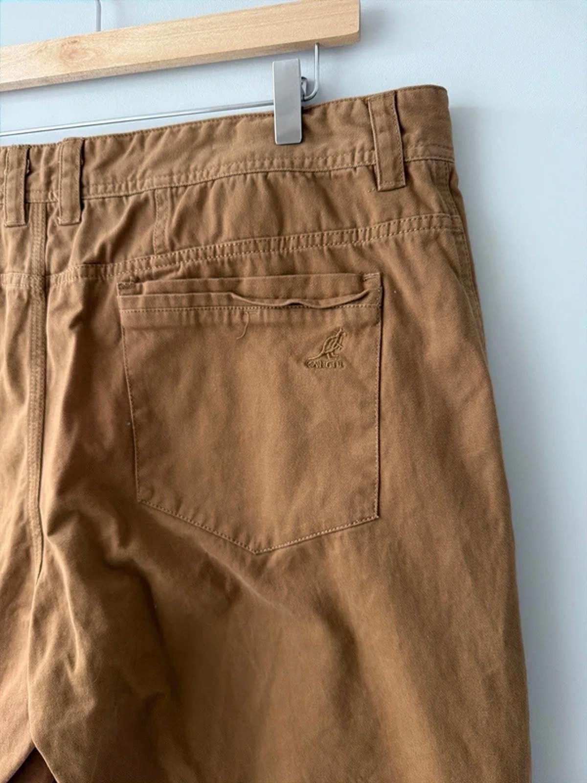 Men’s Kangol Vintage Classic Chino Shorts in Brown - W40 - 3253