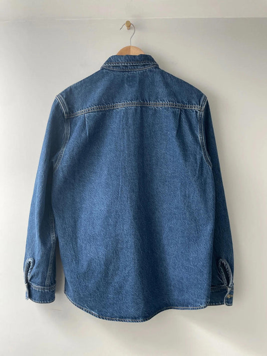 Men’s LEE Workwear Overshirt Denim Shirt - Medium - 2200