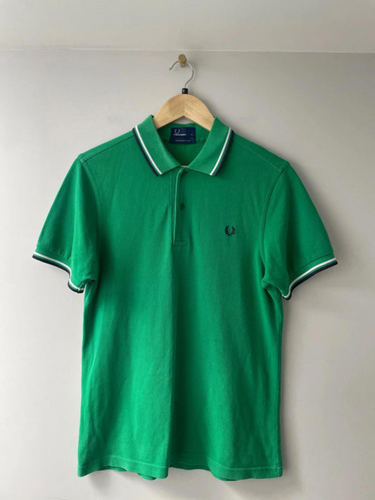 Men’s Fred Perry Short Sleeve Polo Top - Small - 1905