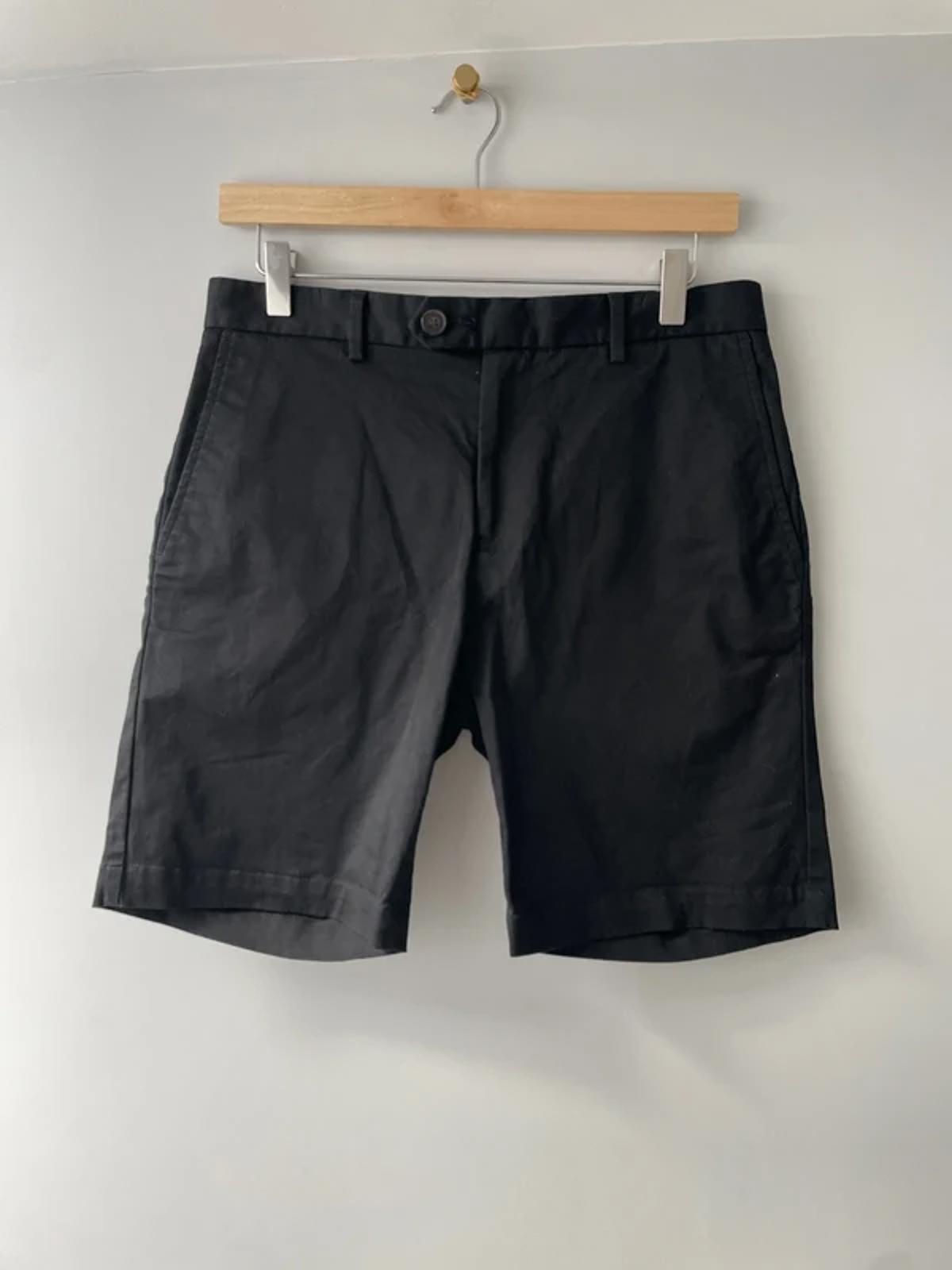 Men’s Reiss Premium Classic Chino Shorts In Black - W30/L8.5 - 3154