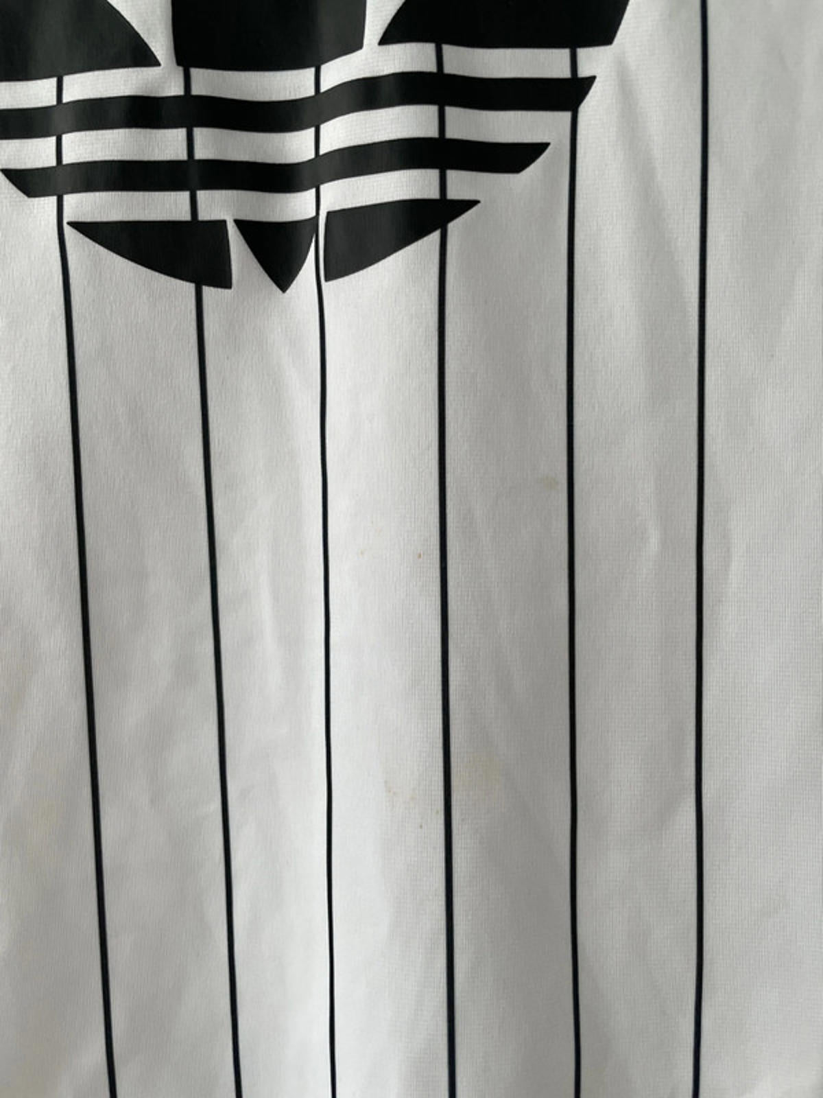 Women’s Adidas Premium Stripped Track Jacket in Black/White - UK6 - 2511