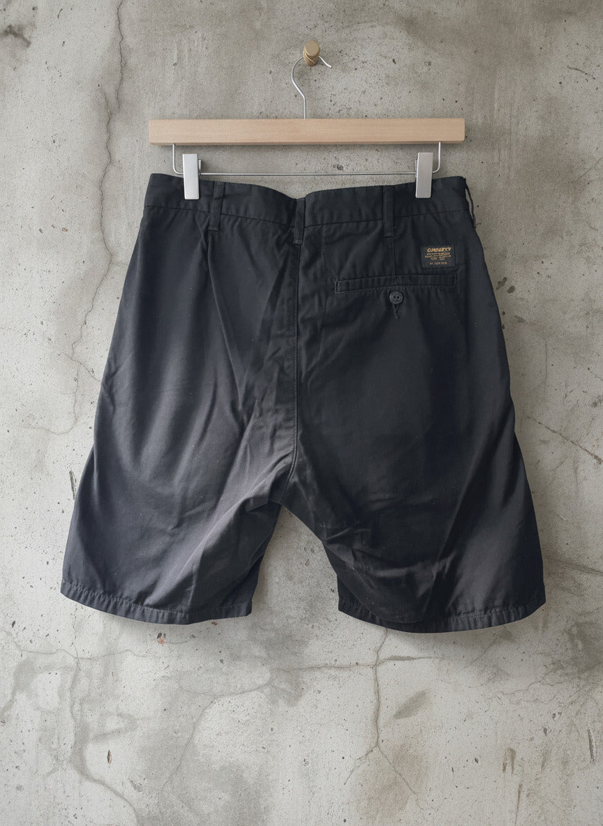 Men’s Carhartt WIP Gerald Chino Shorts In Black - W28/L8 - 3072