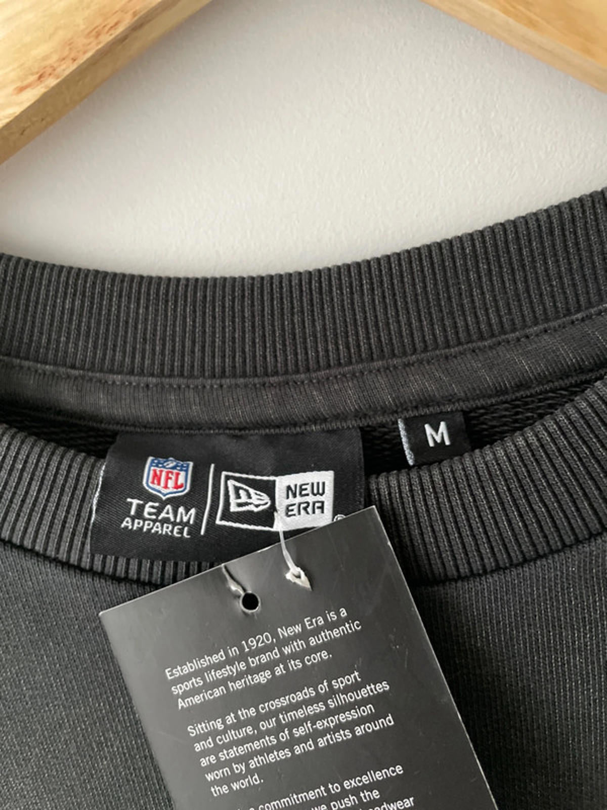 Men's New Era Las Vegas Raiders NFL Washed Super Bowl Jumper In Black - Medium - 2285