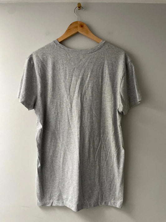 Men’s GANT Short Sleeve Crew Neck T-shirt In Grey - Medium - 2833