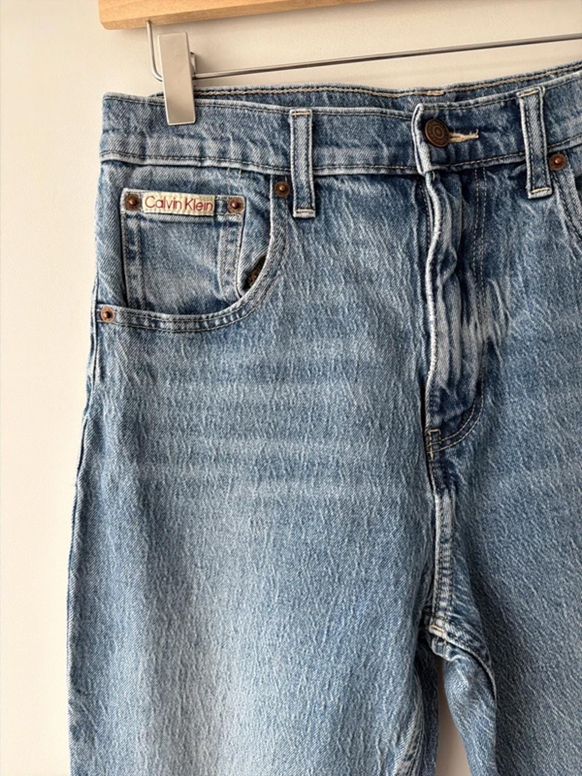 Women’s Calvin Klein Stretch Fit Boot Cut Jeans In Blue - W28/L31 - 3305