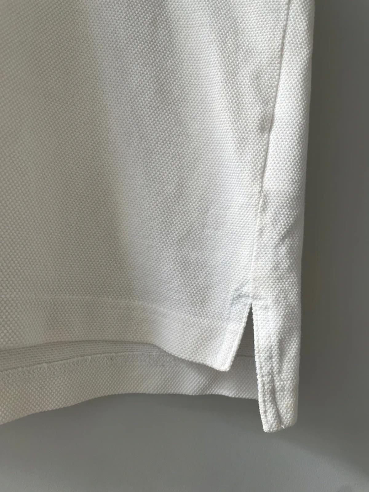 Men’s Tommy Hilfiger Slim Fit Polo Top in White And Navy - Small - 3019