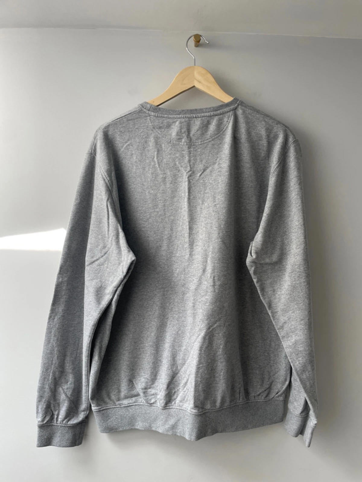 Mens Hackett London Classic Crew Neck Sweatshirt Jumper In Grey - XLarge- 2105