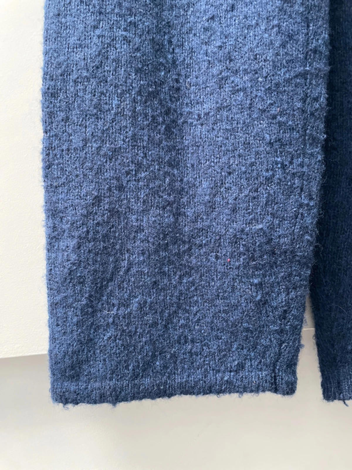 Men’s Cole Buxton Logo Knit Relaxed Fit Wool blend Trouser In Navy - Medium - 2523