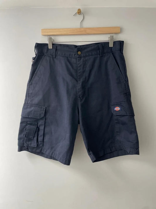 Men’s Dickies Cargo Chino Shorts In Navy Blue - W32/L8.5 - 3143