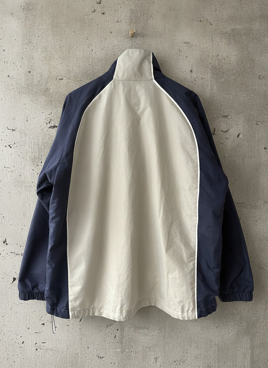 Men’s Kickers Vintage Oversized Nylon Windbreaker Jacket In Navy - Large - 3767