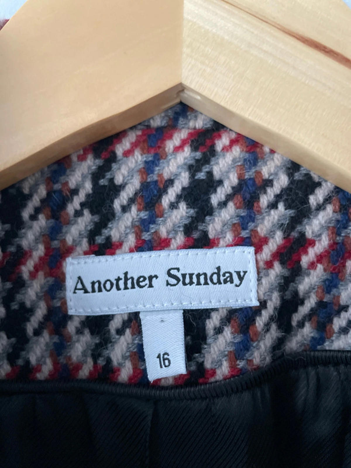 Women’s Another Sunday Premium Wool Longline Double Breasted Coat - UK16 - 2662