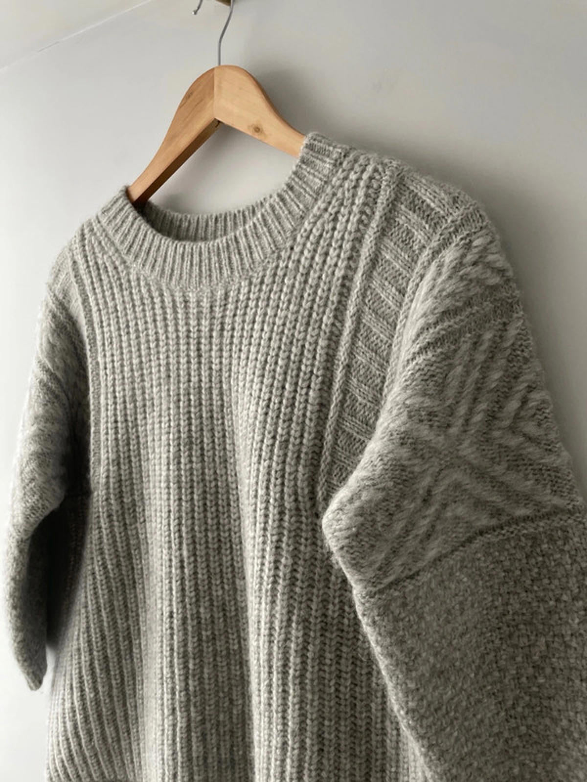 Women’s J.Crew Chunky Knit Alpaca Wool Mix Jumper In Grey - XXSmall - 2444 - RRP £160