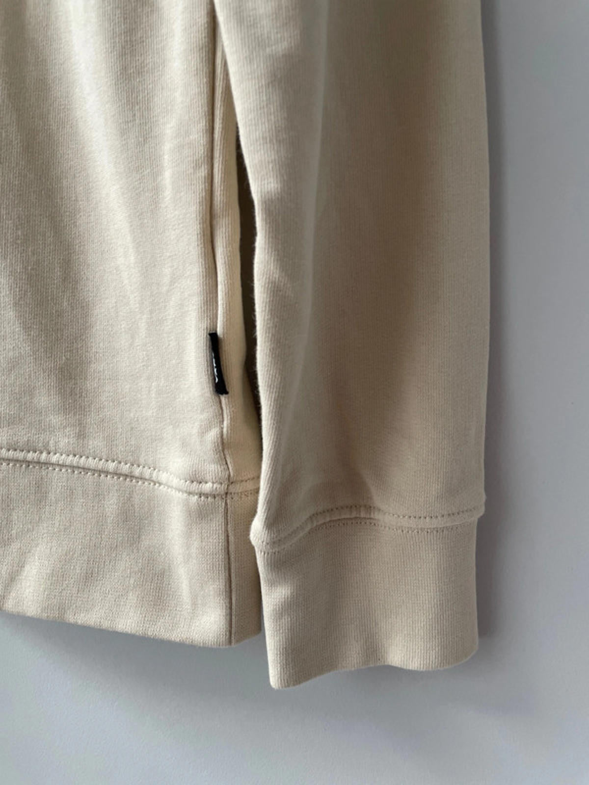 Mens Vans Long Sleeve Printed Crew Neck Sweatshirt Top In Beige - Small - 2031