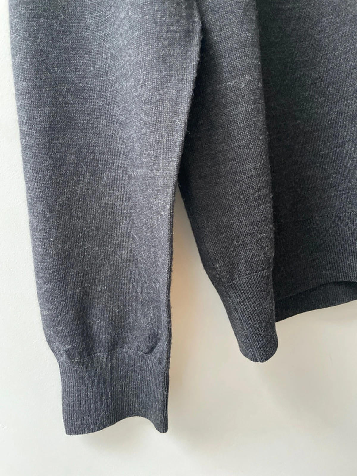 Men’s Reiss Premium Wool Long Sleeve Knitted Polo Top - XLarge - 1892