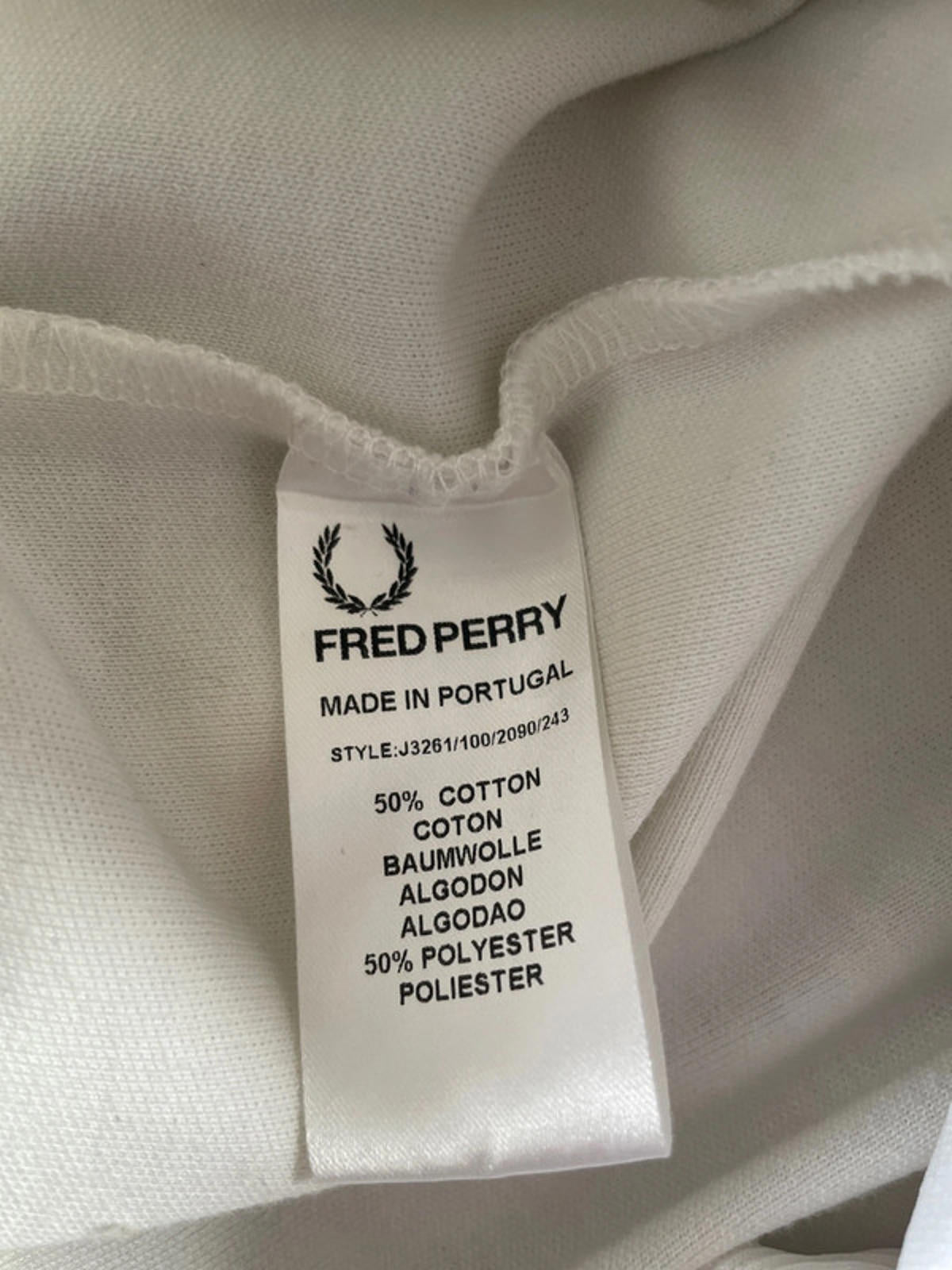 Men’s Fred Perry Retro Track Jacket Top - Large - 1869
