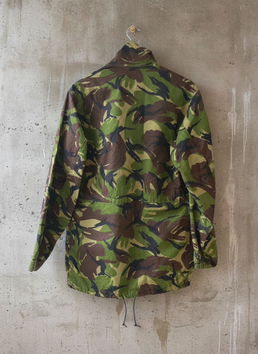 Mens DPM Camo M65 Military Field Jacket Size 170/88 In Khaki - Large - 2756