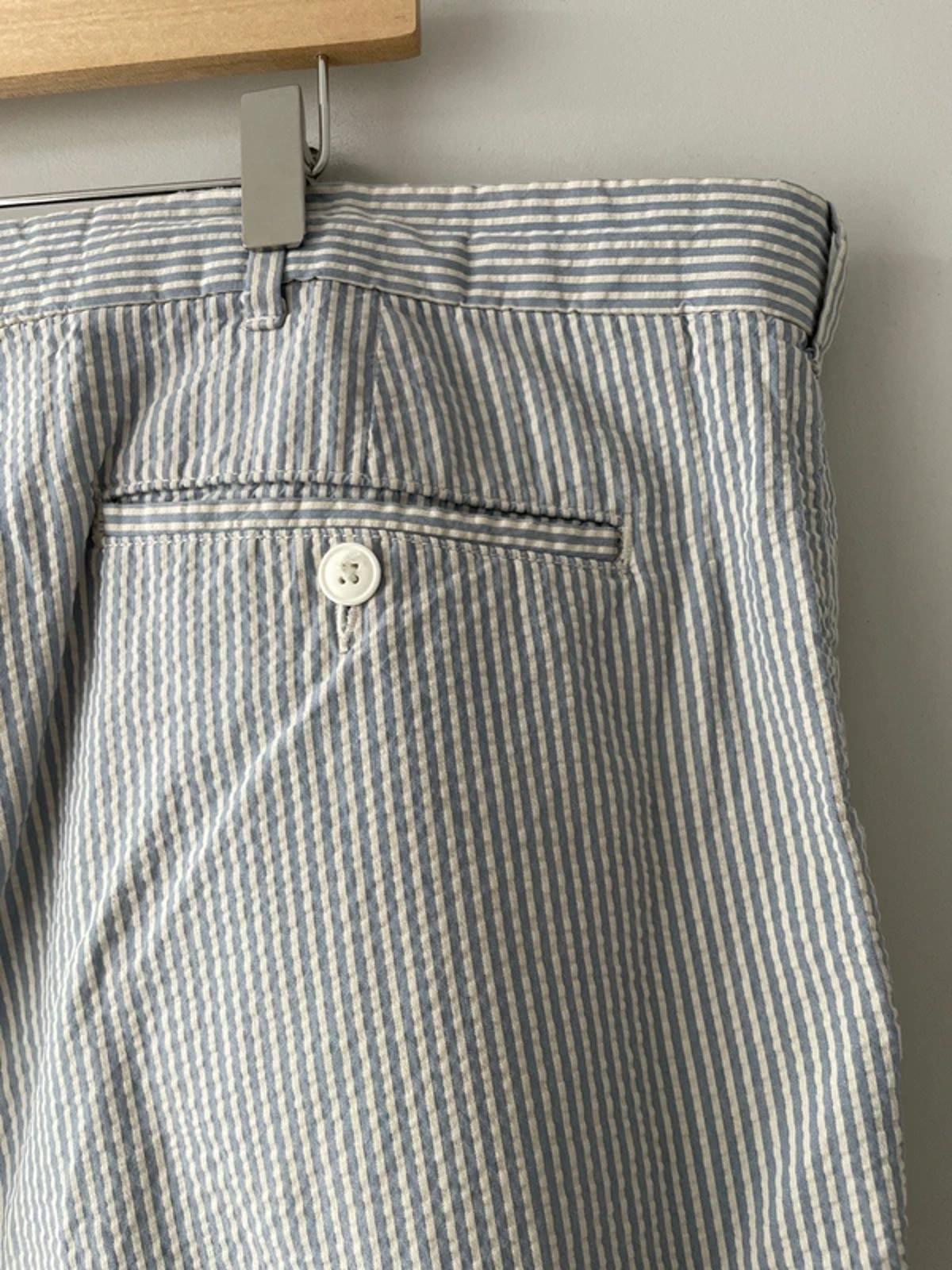Men’s Ralph Lauren Seersucker Stripe Chino Shorts in Blue - W46/L9.5 - 3151