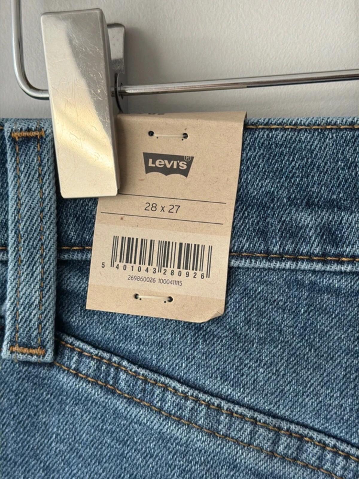 Women’s High Waisted Straight Leg Stretch Fit Mom Jeans - W28/L27 - 3434