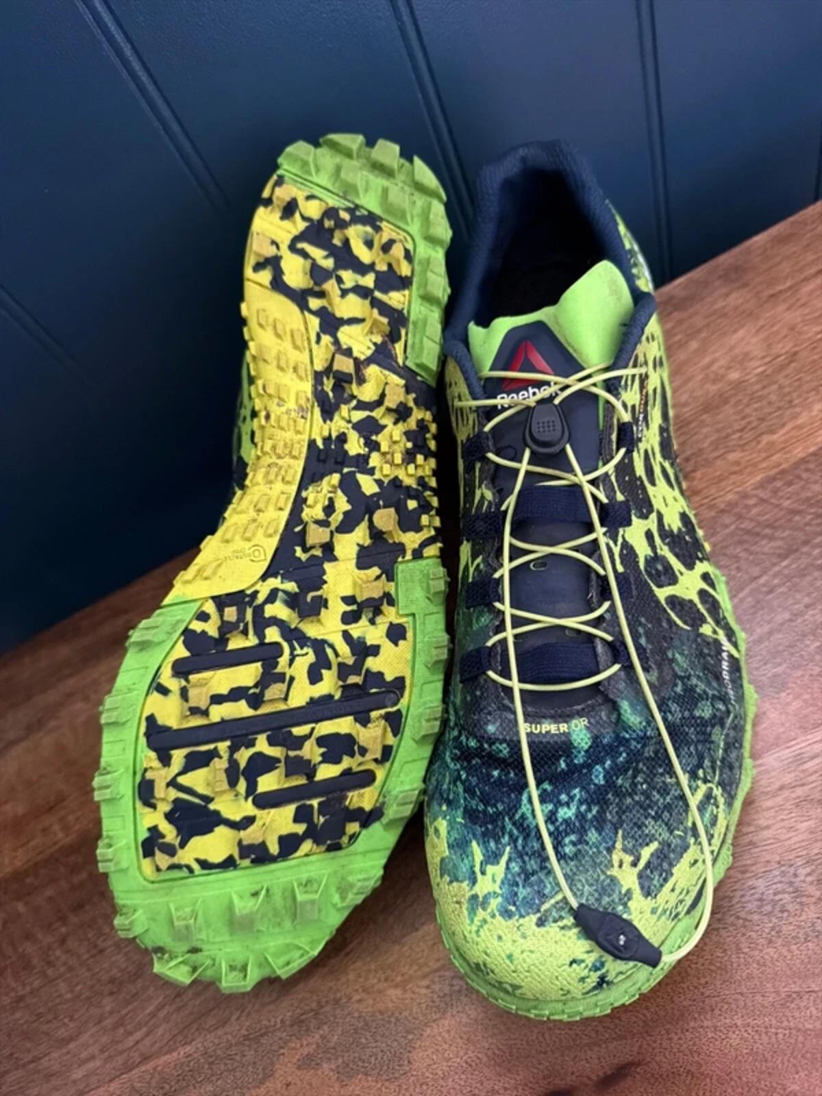 Men’s Reebok super OR trail running trainers - uk12 - 3449