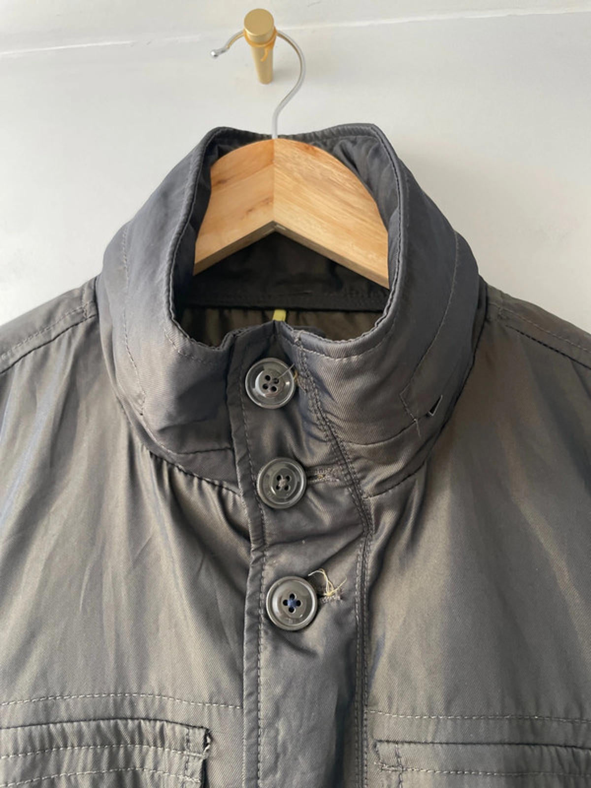 Men’s Pretty Green Hooded Harrington Jacket Coat - Small - 2130