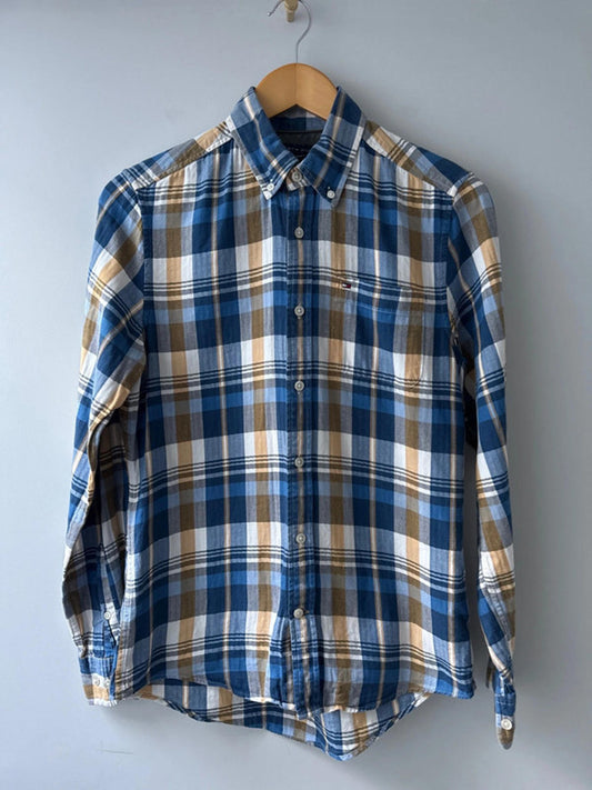 Men’s Tommy Hilfiger premium linen mix shirt - XSmall - 0491