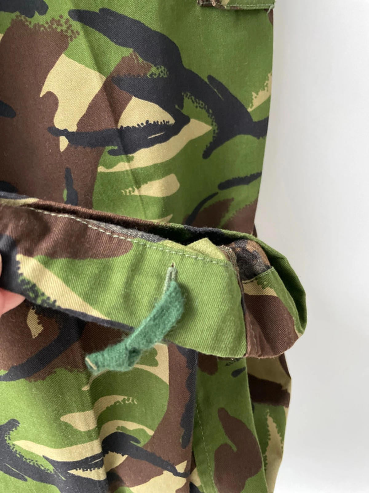 Men’s Army Surplus Military Camo Combat Trousers In Green/Brown - W30/L31 - 2282