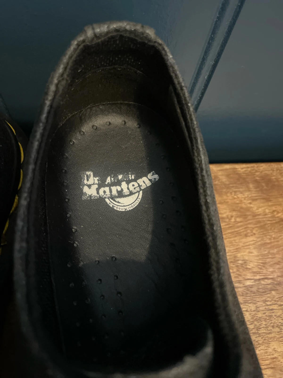 Women’s Dr Martens 1461 Farrah Chunky Glitter Oxford Shoes in Black - UK4 - 2554