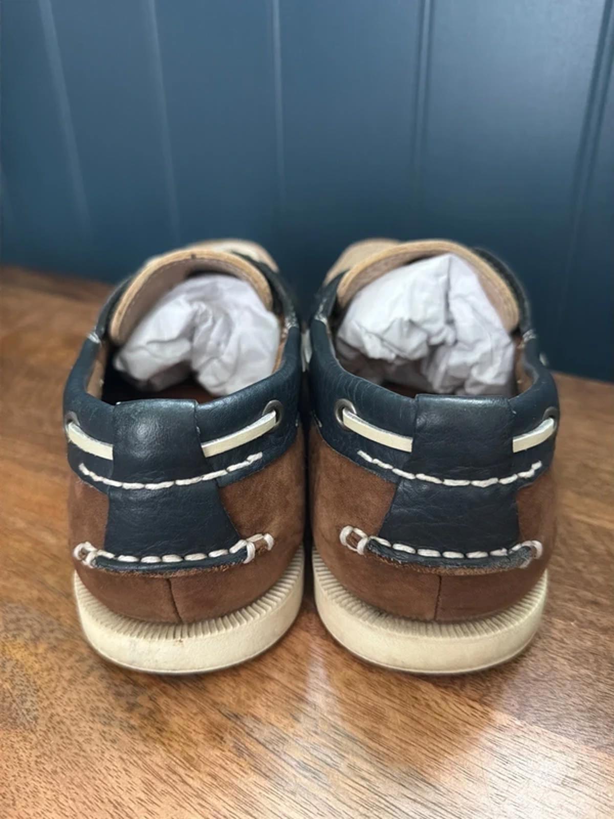 Men’s Timberland Premium leather Classic Boat Shoes In Brown - Uk8 - 3288