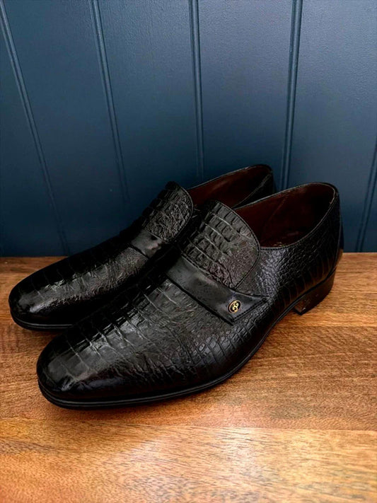 Men’s Grenson Premium Loafers Made In England In Black - Uk8 - 3225