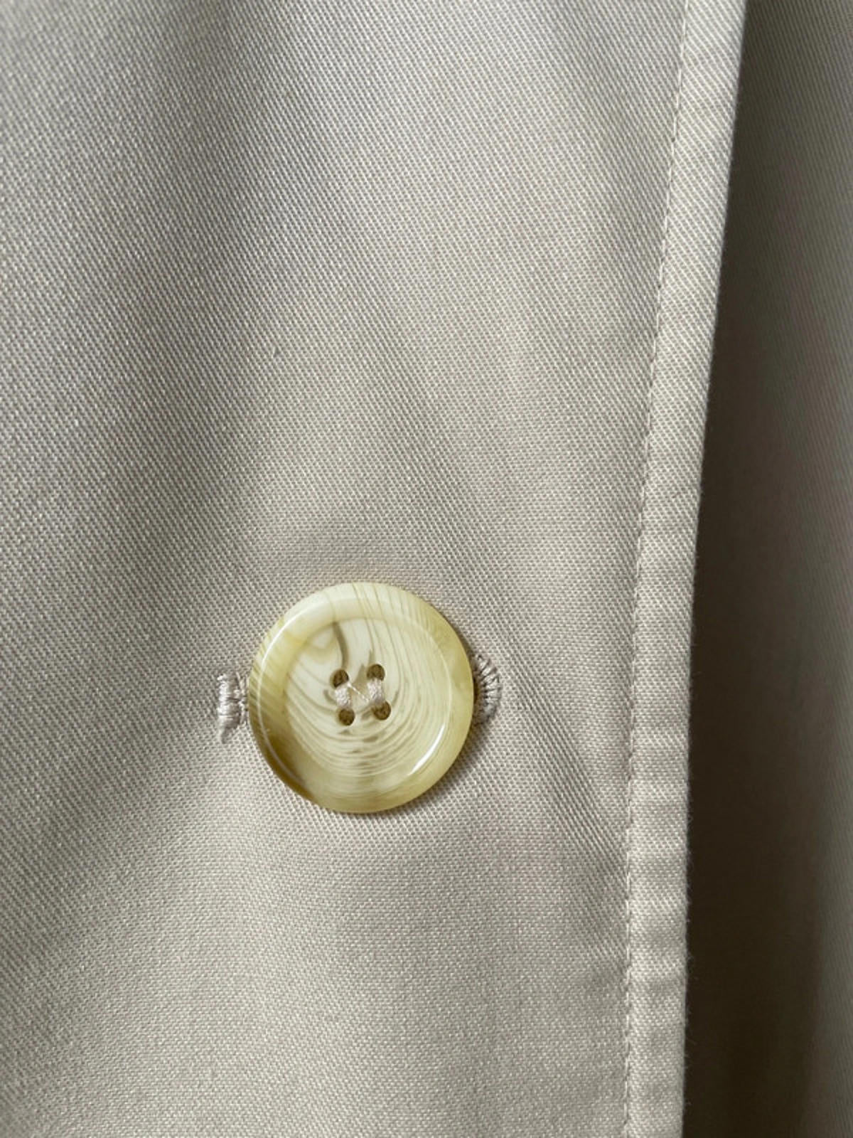 Women's Burberry Longline Mac Trench Coat In Beige - Xlarge - 2468