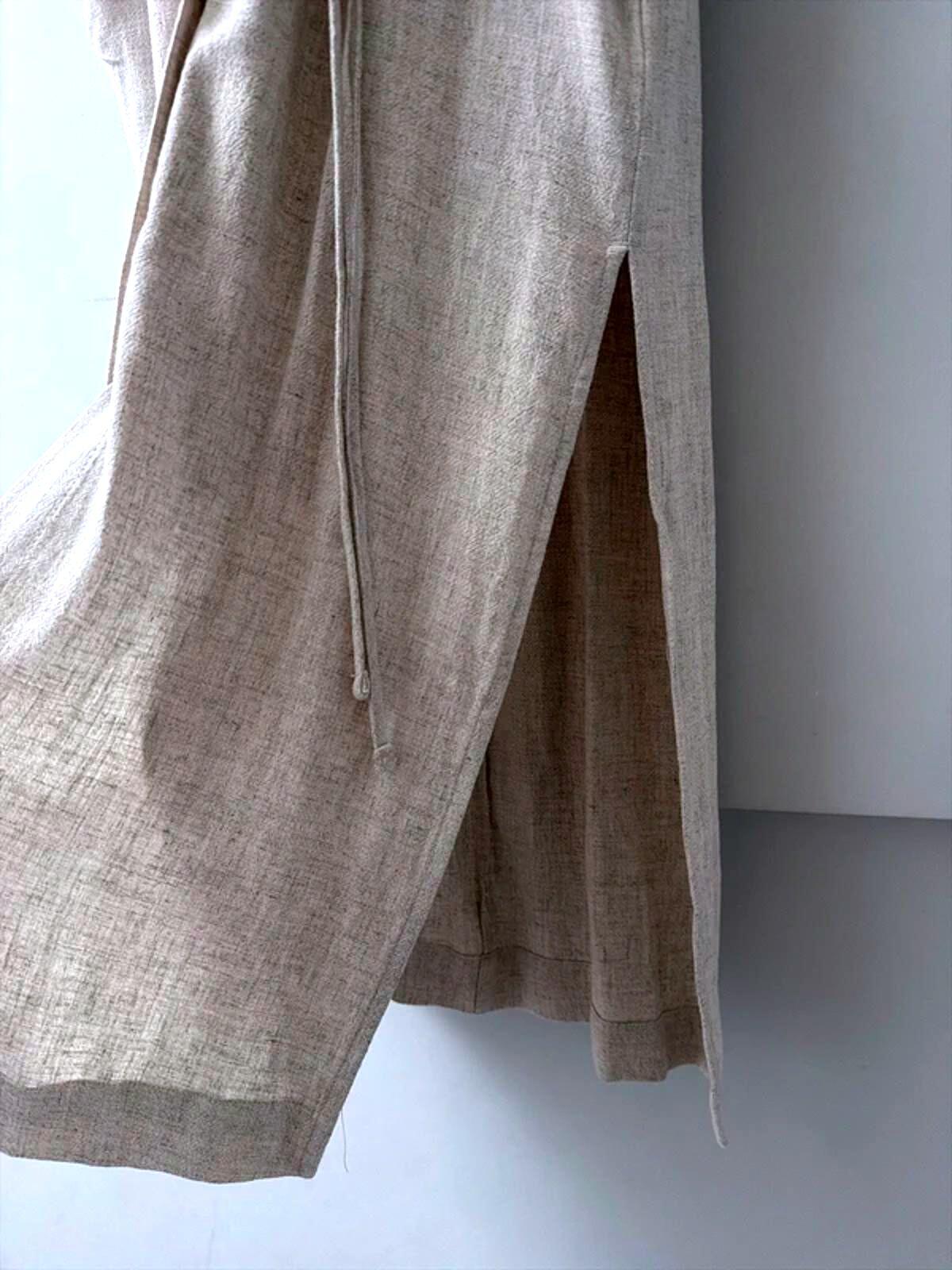 Women’s Weekday Carla Premium Linen Dress In Beige - XSmall - 3214