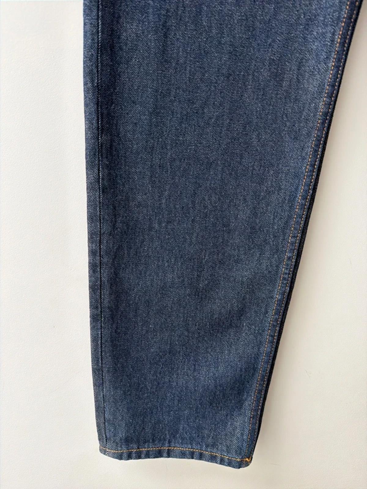 Women’s Arket Violet Tapered Fit Jeans In Navy - W26/L28 - 3243