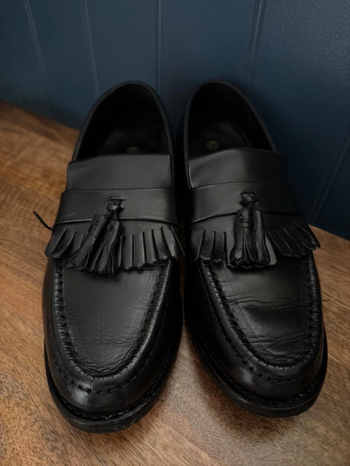 Women’s Samuel Windsor Premium Leather Tassel Loafers In Black - Uk6.5 - 3297