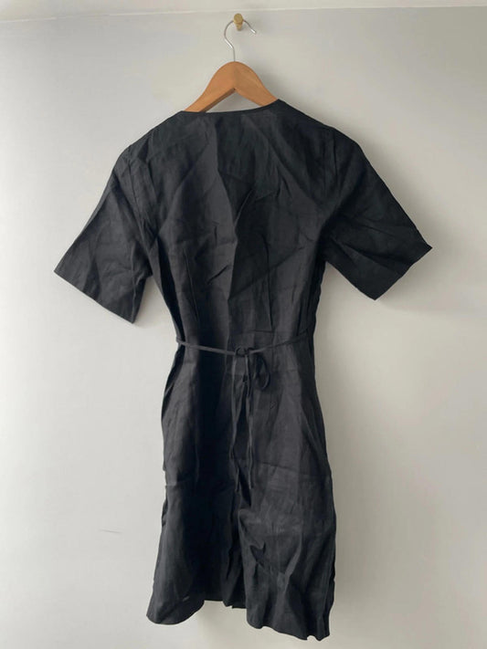 Women’s & Other stories 100% Premium Linen Wrap Dress - UK 6 / EU32 - 1589