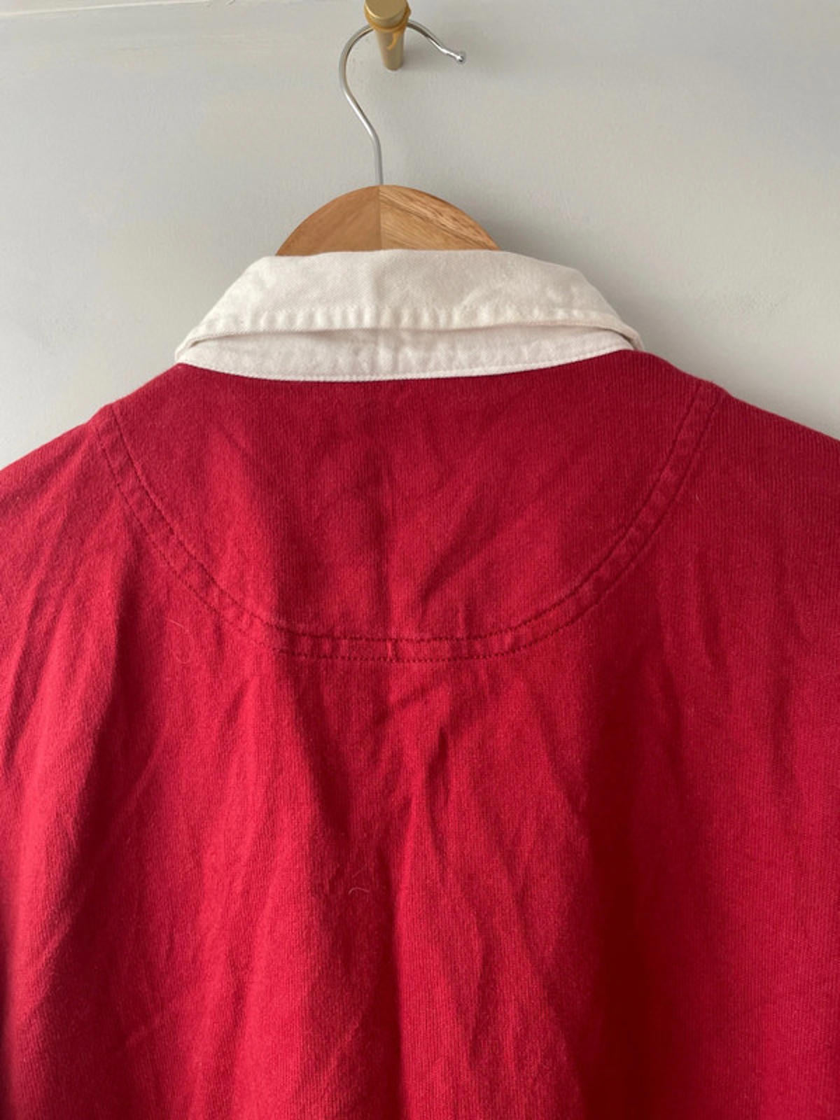 Men’s Fred Perry Premium Long Sleeve Rugby Polo Top - Medium - 2000