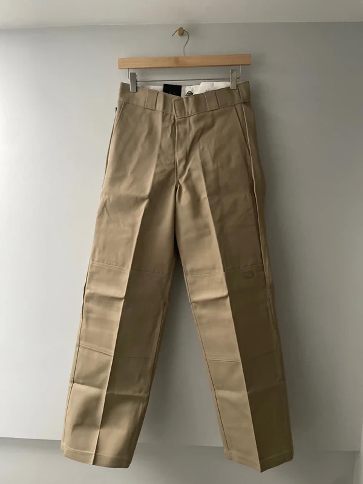 Women’s Dickies Double Knee Straight Fit Work Pant Chino in Beige - W26/L32-2955