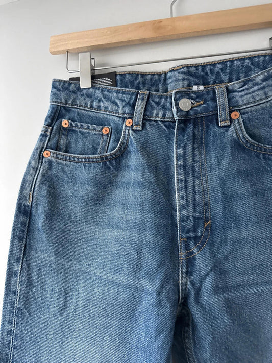 Women’s Weekday Voyage Fit High Waisted Jeans With Wash Effect - W27/L30 - 0622
