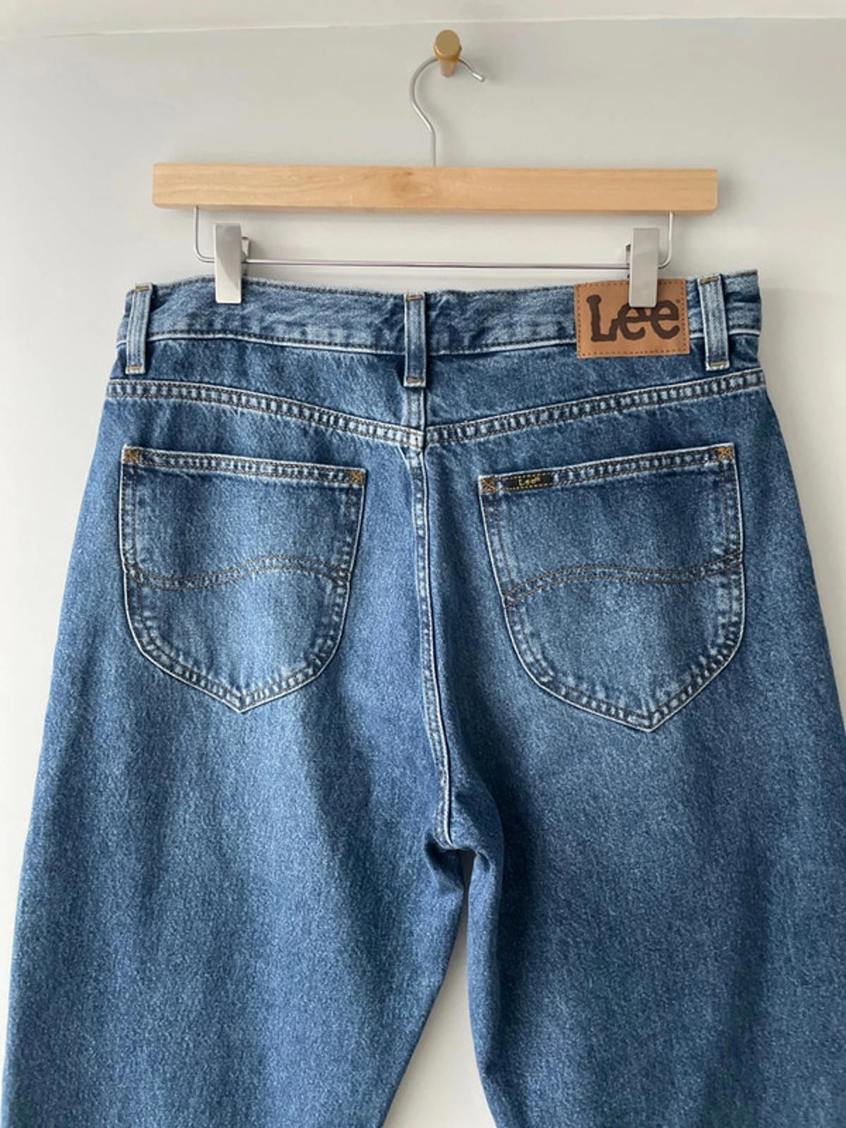 Mens Lee Haden Straight Fit Jeans In Blue - W32/L32 - 2345