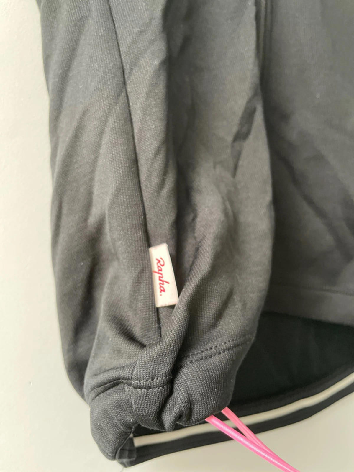 Women’s Rapha Short Sleeve Merino Wool Classic Cycling Jersey Top In Black - XSmall - 2267