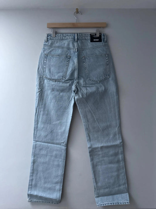 Women’s Weekday Voyage High Waisted Fit Jeans In Blue - W29/L30 - 0943