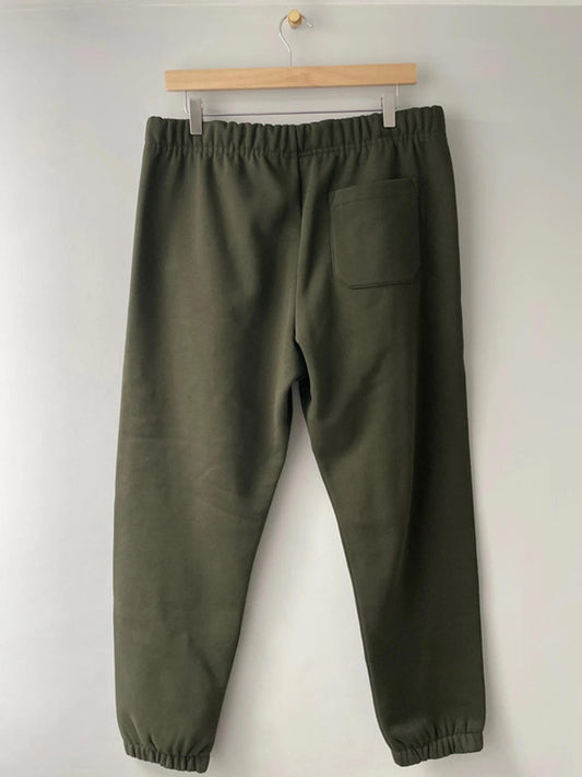 Men’s Carhartt WIP Chase Joggers with Hidden Draw String In Olive/Gold - Medium - 2414
